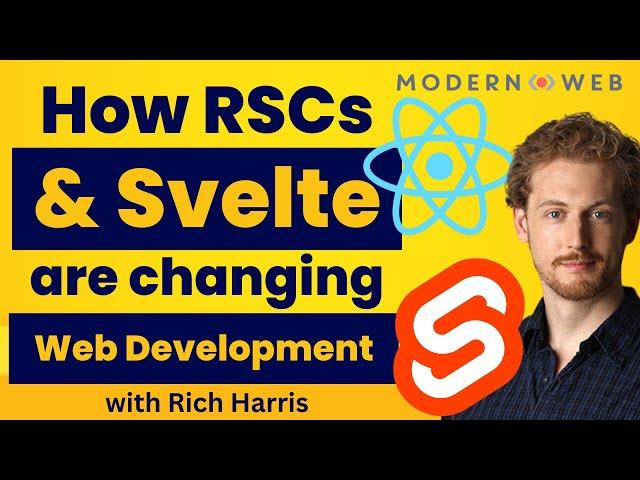 How Svelte and RSCs are Changing Web Development with Rich Harris, Creator of Svelte