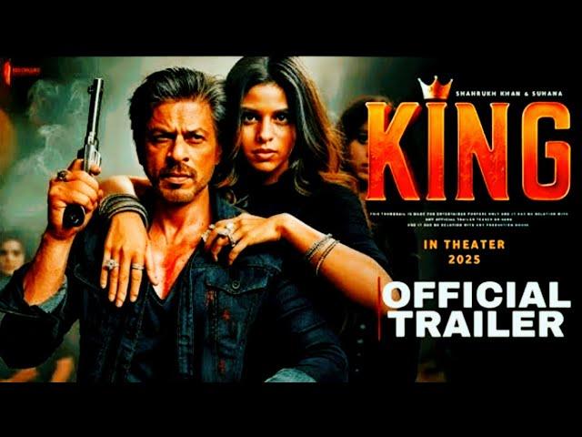 KING - Official Trailer |Shah Rukh Khan |Suhana Khan | Abhishek banarji, Akshay Kumar, Yash ।।