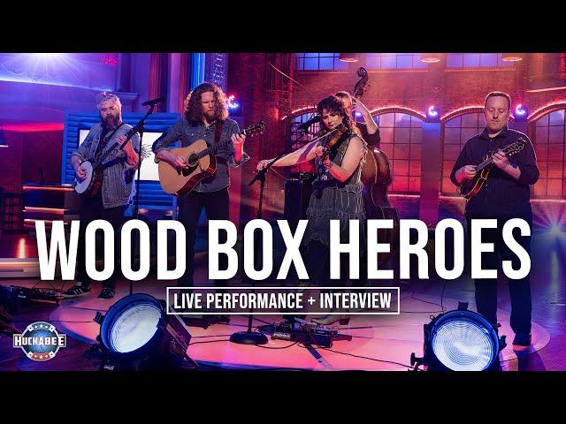 "CROSS THE LINE" With Bluegrass SUPER GROUP The Wood Box Heroes | Huckabee's Jukebox