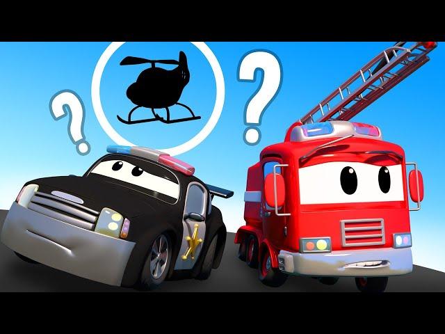 Car Patrol -  Where is Hector ? - Car City ! Police Cars and fire Trucks for kids