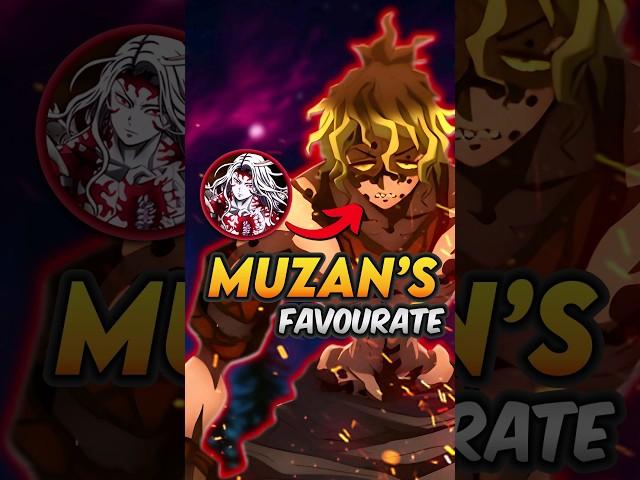 Why Gyutaro is Muzan's Favourate Demon - Upper Moon Six Demon Slayer Explained #shorts #demonslayer