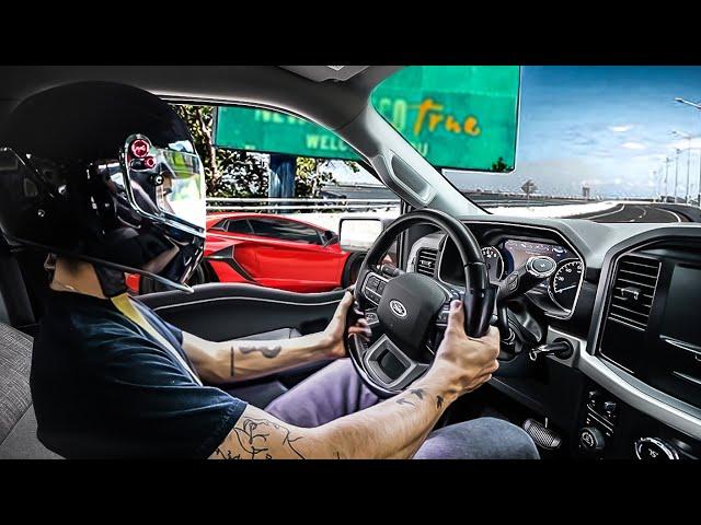 HUNTING For SUPERCARS In My Sleeper F150!