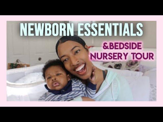 Baby Must Haves & Tips for Newborn + Bedside Nursery | Halo Bassinest | Owlet Smart Sock 2 Monitor