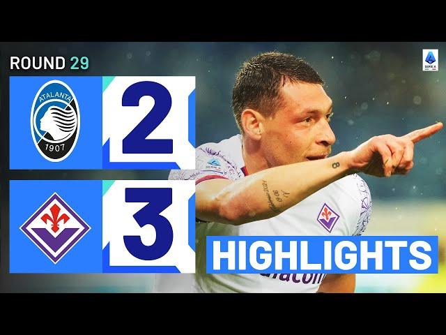 ATALANTA-FIORENTINA 2-3 | HIGHLIGHTS | Belotti scores twice ending season on a high | Serie A 23/24