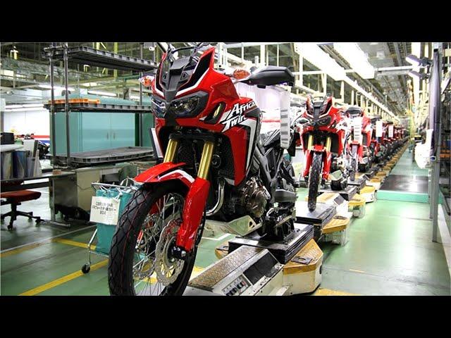 Honda Africa Twin Production Motorcycles In Japan