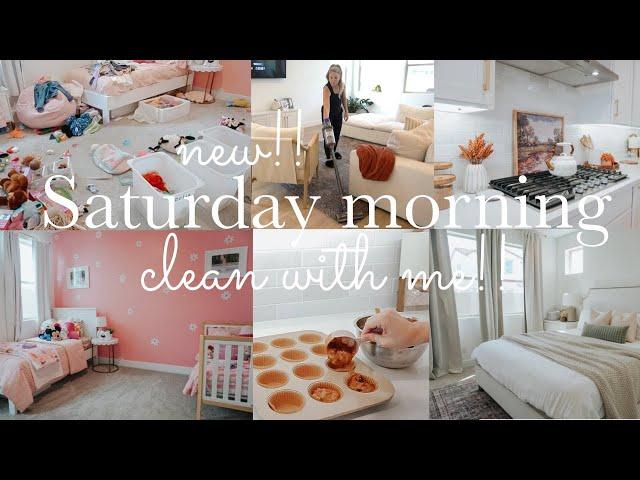  NEW SATURDAY MORNING CLEAN WITH ME || HOME RESET || CLEANING MOTIVATION