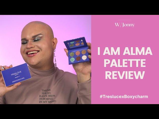 Tresluce Beauty Tutorial / I Am Alma Palette Review / BoxyCharm Oct 2021