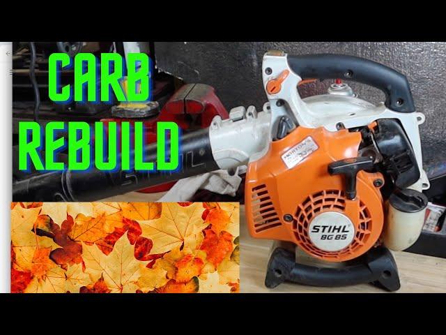 Stihl BG85 Blower no start - Will it start?