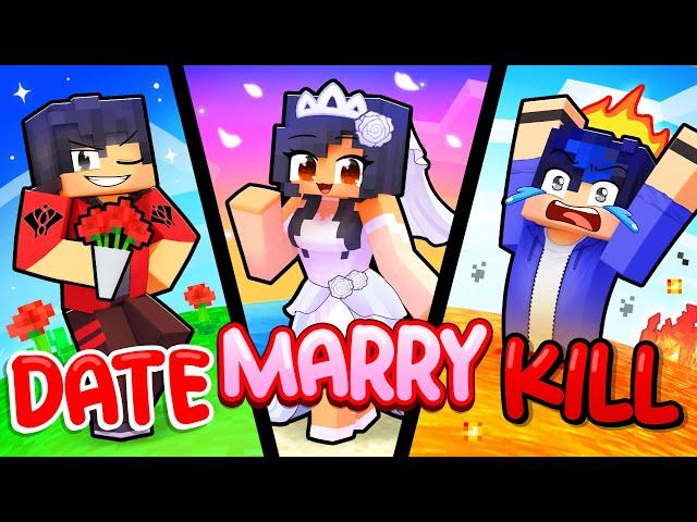 Minecraft DATE MARRY KILL!