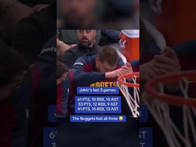 The Nuggets are 4th in the Western Conference but are only half a game outside of the Play-In 