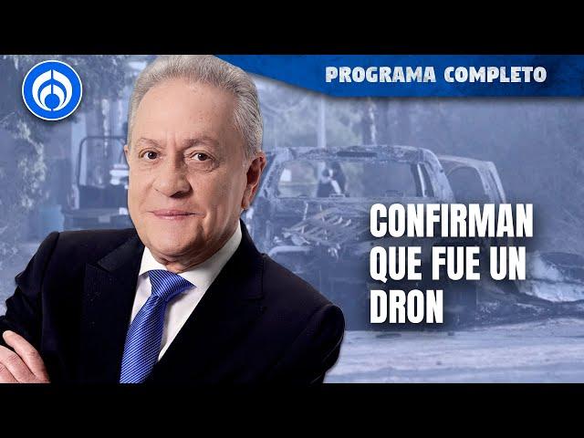 Confirman que explosión en Culiacán fue por un dron | José Cárdenas Informa | 03/12/24