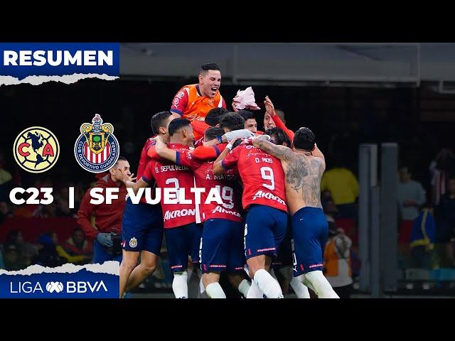 Resumen y Goles | América vs Chivas | Liga BBVA MX | Clausura 2023 - Semifinal Vuelta