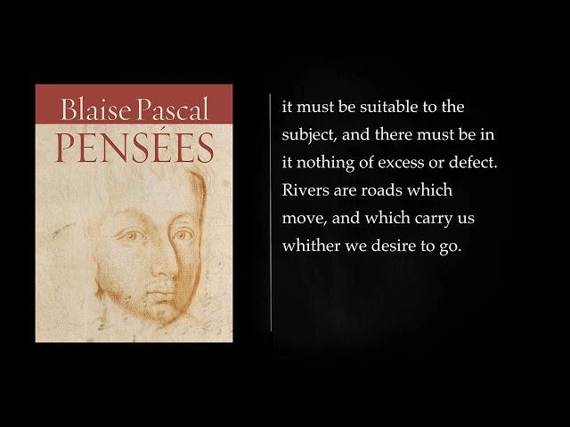 Pascal's Pensées - by Blaise Pascal. Audiobook, full length