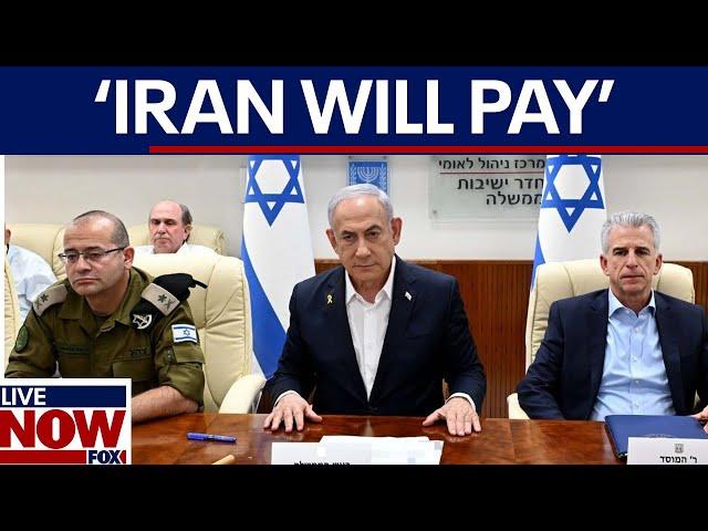 Israel war: Netanyahu vows revenge after Iran missile attack  | LiveNOW from FOX