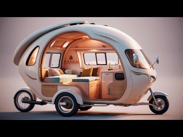 Revolutionary 2025 Tricycle RV Camper Redefines Adventure Travel