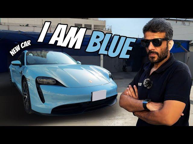 Suneel Munj Ki New Blue Porsche!