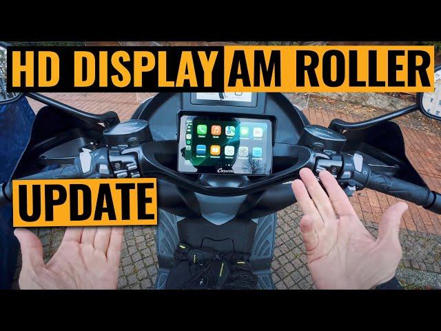 HD TOUCH DISPLAY for the scooter! Update Carpuride W702 PRO | What's new?