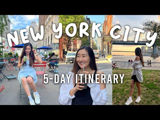 NYC Travel Vlog | EVERYTHING you need to eat in New York 