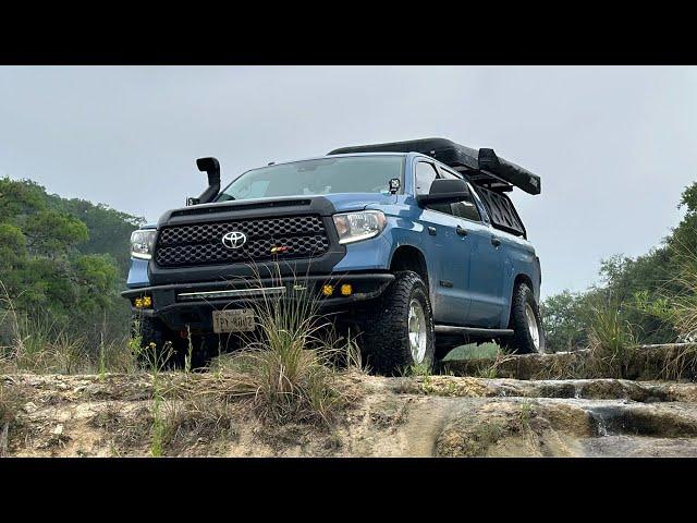 Overlanding Central Texas | Creekside Camping In My Toyota Tundra