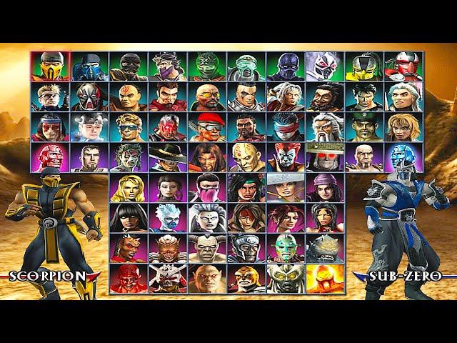 Mortal Kombat Armageddon Gameplay PS2 4K 60FPS