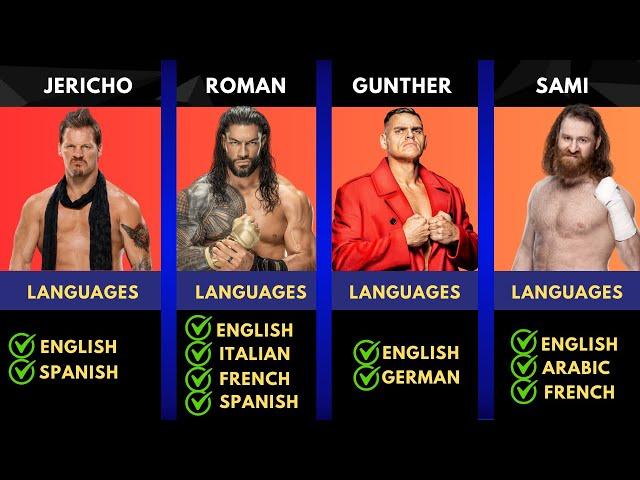 Multilingual WWE wrestlers!