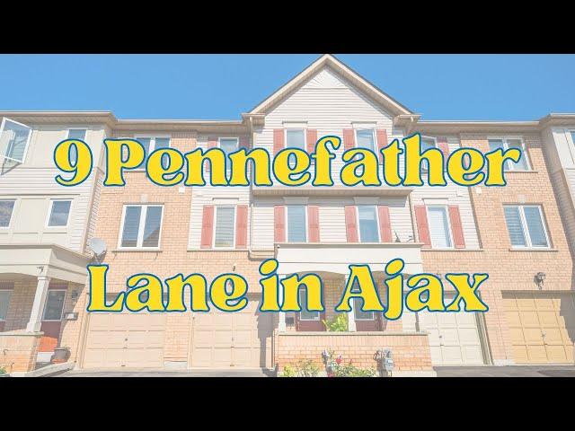 Fully Upgraded 3 Bedroom Townhome in Central Ajax!