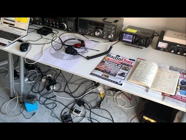 A quick tour of the new and improved Oxford Shortwave Log shack