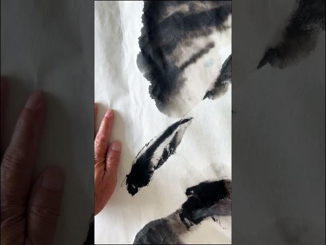 Can you smell that? #chinesepainting #flowers #handpainting #inkpainting #shortvideo #flowers