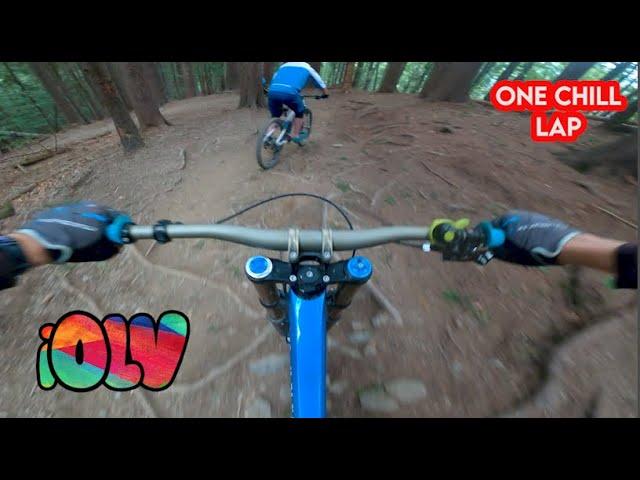 One chill lap in Azuga Red Trail