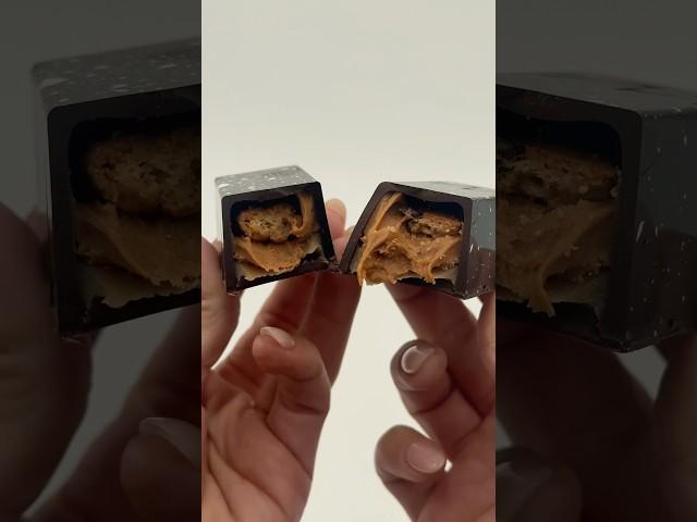 How we make our Milk n’ Cookies Candy bar at Kate Weiser Chocolate! #chocolate #cookies