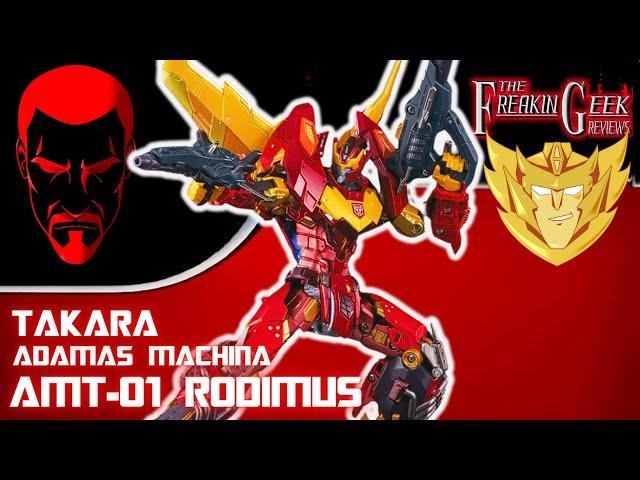 ACCOMPLISH SOMETHING | Takara Adamas Machina AMT-O1 RODIMUS: EmGo's Transformers Reviews N' Stuff