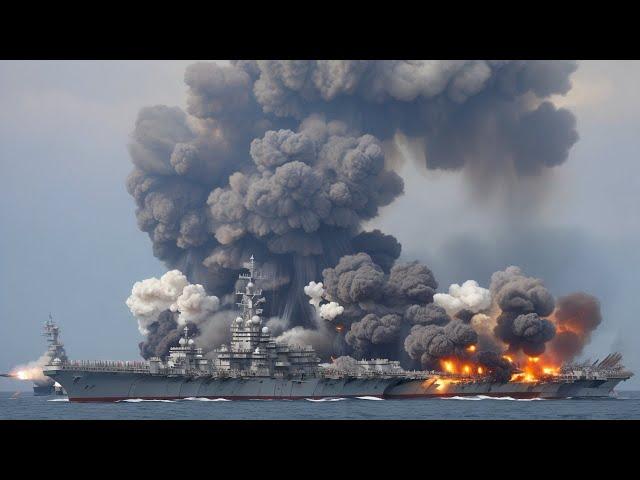 1 minute ago! Russian ship with 600 tanks destroyed by Ukraine - ARMA 3