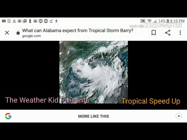 Tropical Speed Up - The Weather Kid