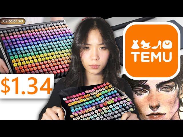 ROASTING TEMU'S CHEAP ART SUPPLIES