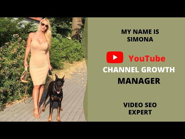 YouTube SEO  - YouTube Channel Manager #youtubeseo #fiverrseller