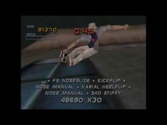 THPS2 - 2.600.000 my BEST COMBO - no Cheats