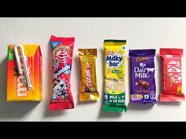 Kitkat vs dairymilk vs milkybar vs 5star vs lollypop vs mango