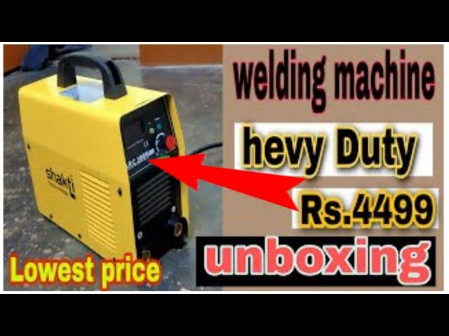 Unboxing welding machine ARC-200 lowest price