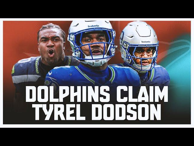 Miami Dolphins Claim Tyrel Dodson! | Austin Jackson Done For Year!