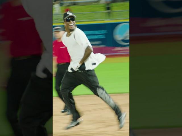 Jerry Jeudy Calls Game! David Njoku 2025 Celebrity Softball Game! 