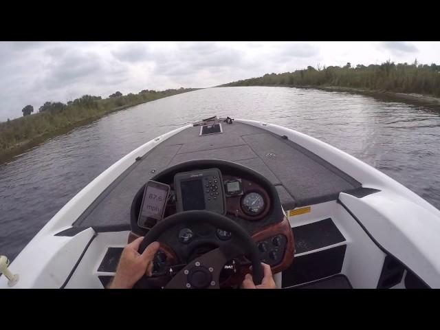 100+MPH Triton Bass Boat