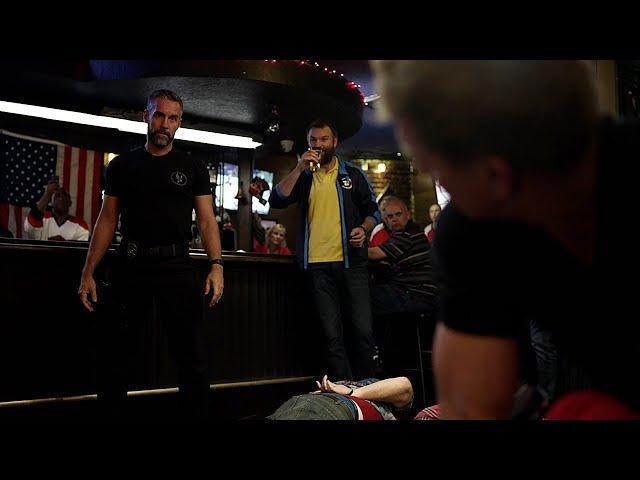 Luca & Deacon Protect The Jerk Hockey Player At The Bar - S.W.A.T 1x05