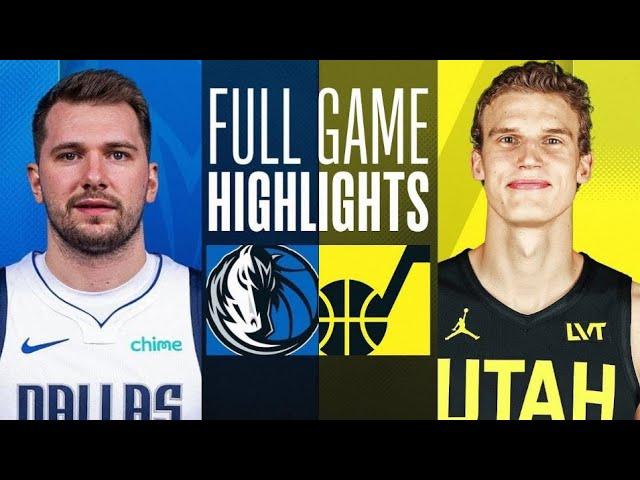 Dallas Mavericks vs Utah Jazz FULL GAME Highlights | Oct 10 | 2024 NBA Preseason Highlights