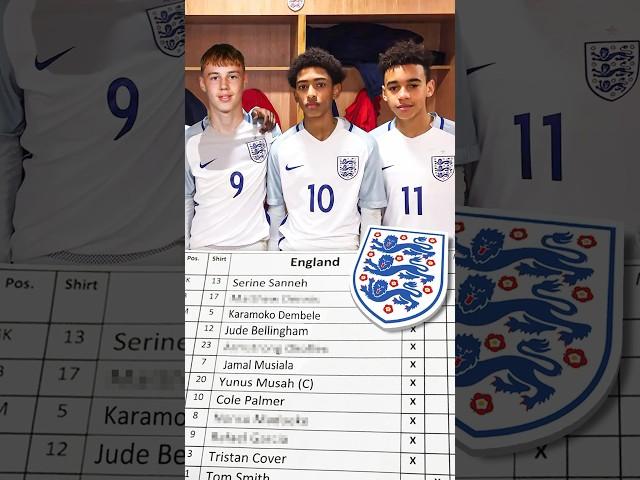 Where Are England's INSANE 2017 u15 Team Now? 