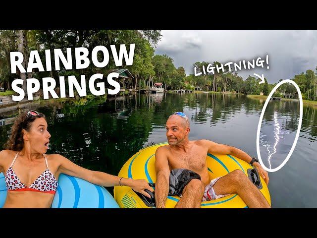 Rescued by a Celebrity & Camping at Rainbow Springs State Park, Florida