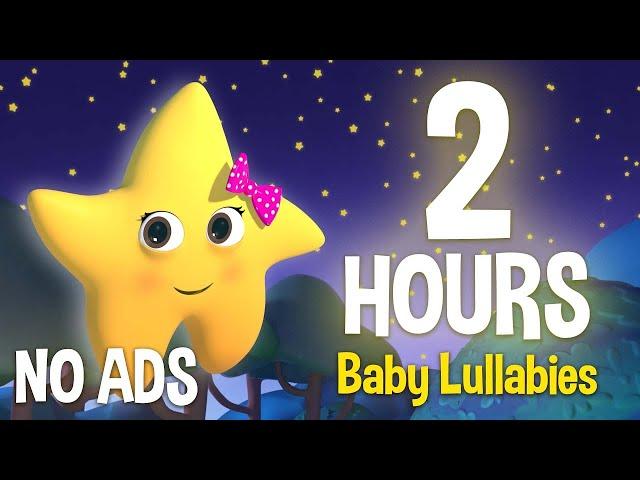 NO ADS | Twinkle Twinkle Little Star! | Calming Sensory Animation | Baby Songs – Fall Asleep 