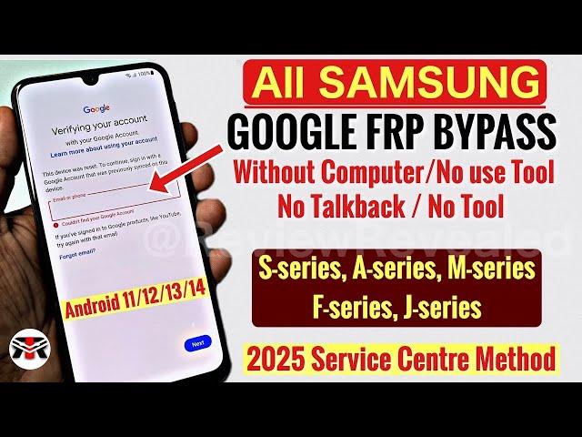 2025 latest Samsung FRP Bypass | Samsung Frp Bypass Android 12-13-14 | Frp Bypass Samsung Any Device