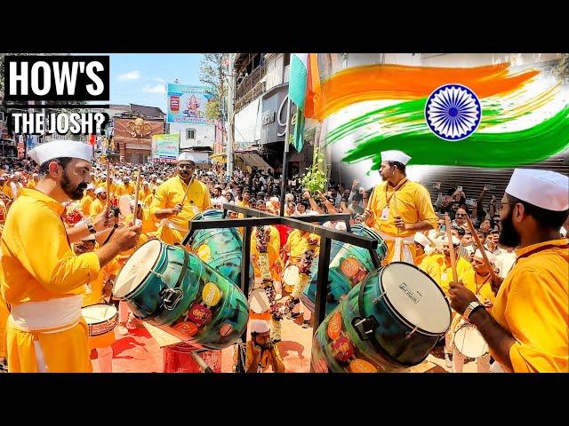 Indian Army  Parade Theam  ताल वाद्य पथक २०२४ | Taal Dhol Tasha Pathak | VISARJAN MIRAVNUK