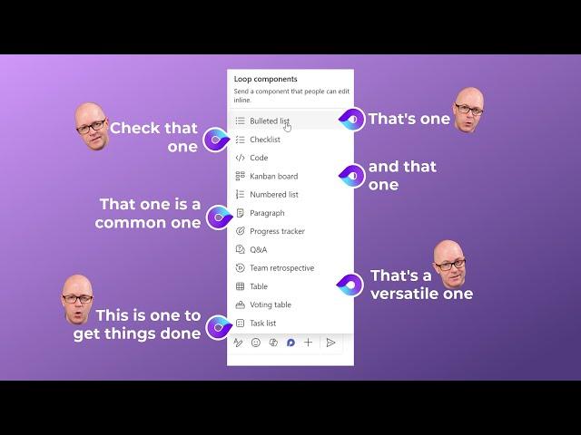 All Microsoft Loop components are collaborative notes