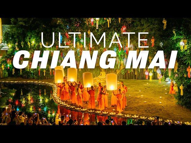 Chiang Mai Thailand  ULTIMATE Travel Sights & Things To Do